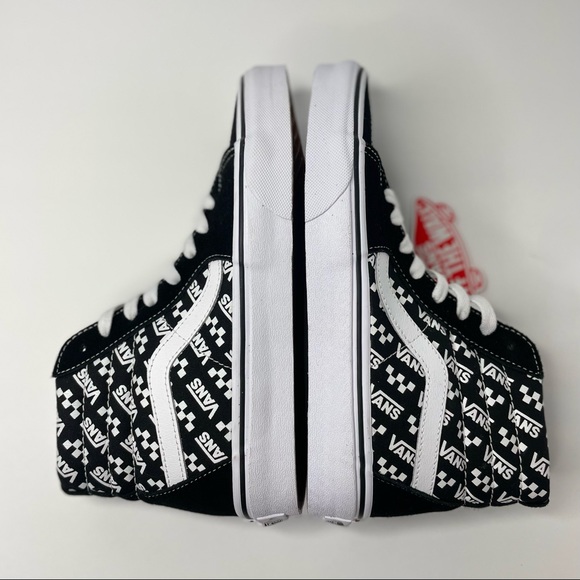 NEW Vans Sk8-Hi ‘Logo Repeat’ - Picture 2 of 10